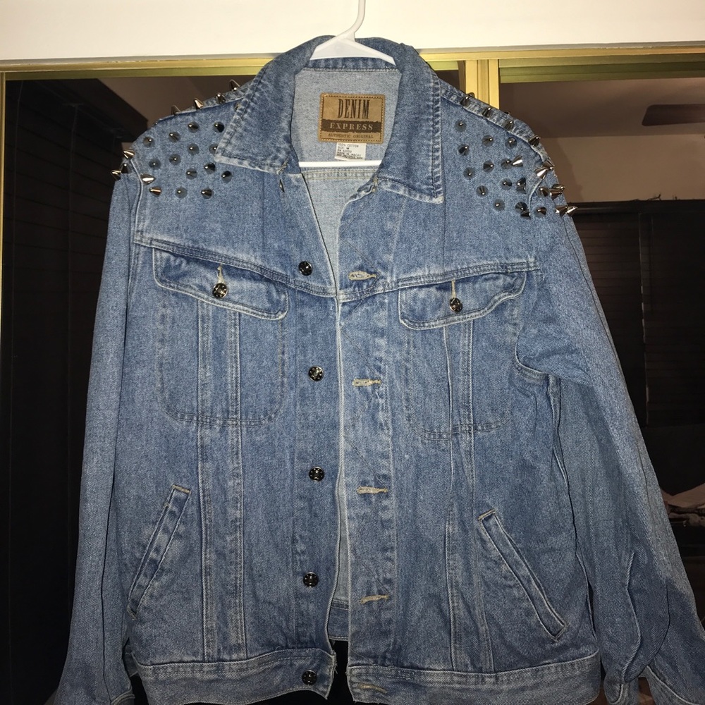 LF Studded denim jacket